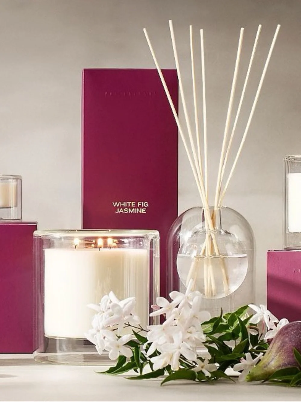 Pottery Barn White Fig & Jasmine Diffuser